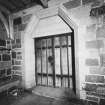 Braemar, St. Margaret's Episcopal Church, interior.
Detail of entrance door.