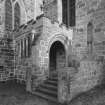 Detail of Lightfoot Aisle entrance porch