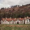 View from South East showing the lodge in its setting