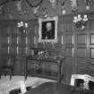 Interior. Ground floor detail of dining room side table