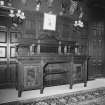 Interior. Ground floor detail of dining room sideboard