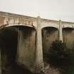 View of central spans of bridge from NW