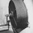 Interior, cell block.
Detail showing hard labour drum.