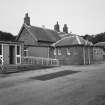 Former maternity ward.
View of main entrance and North wing.