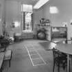 Interior, former maternity ward.
View from South-East of treatment room.