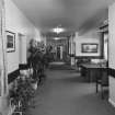 Interior, James Mowat Wing.
View of connecting corridor from N-N-E.