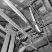 Interior.
View of roof space showing sack-hoist mechanism.