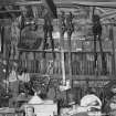 Interior.
View of shelves.