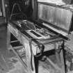 Interior.
View of saw bench.