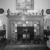 Interior. Ground floor. Living Hall. Fireplace. Detail.