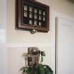 Interior. Ground floor. Kitchen. Electric bell board. Detail