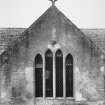 Cullen Church. Detail of window of S transept.