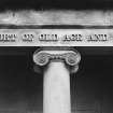 Detail of Ionic capital of N elevation.