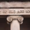 Detail of Ionic capital of N elevation.