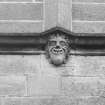 Detail of decorative carved head from N.