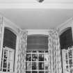Interior. Detail of drawing room bay window