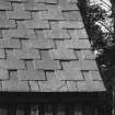 Shed, detail of roof slates