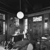 Interior.
View of porch showing original door and window openings.