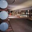 Interior.
View of duty free warehouse known as 'The Ultima Room' in which the 128 whiskies used to produce J&B's Ultima brand are stored.