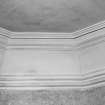 Detail of cornice in first floor private waiting room