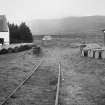 End of railway siding to distillery from highland railway