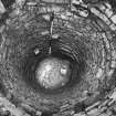 Corn-drying kiln, view of kiln-bowl from above