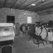 Interior. Farming Museum. Farm equipment display from S