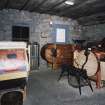 Interior. Farming Museum. Farm equipment display from S