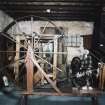 Interior. MacRobert House. Weaving display from N