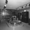 Interior. MacRobert House. Highland furniture display from E