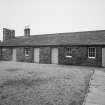 View of east range of courtyard from south west