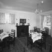 Dining room, view from north west