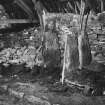 Byre interior, from south east