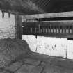 Stable, (former steading), interior view of stall.