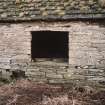Stable, (former steading), detail of window.