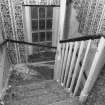 Detail looking down staircase
