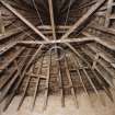 Interior view of roof structure