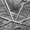 Roof structure, interior detail of apex