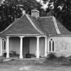 View of West Lodge from east