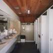 Interior. View of entrance hall ladies toilets from E
