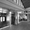 Interior. View of entrance porch from SW