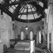 Interior. Former Bishop's Palace view of 'green room' from N