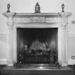 Ground floor, drawing room, detail of fireplace