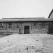 Byre to south of cattle court, view from east