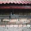 East cattle shed, detail of weighing machine