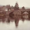 View of Fort Augusutus Old Bridge and Bridge of Oich from west