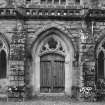 Detail of South West cloister entrance