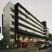 View from SE of Ramada Jarvis Hotel (on site of Caledonian Hotel)
