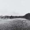 General view looking up river towards Ness Island