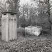 Detail of South West water tank and ventilator